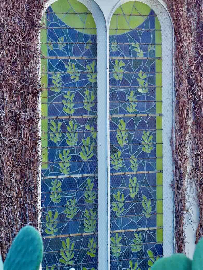 Window at La Chapelle du Rosaire, Vence