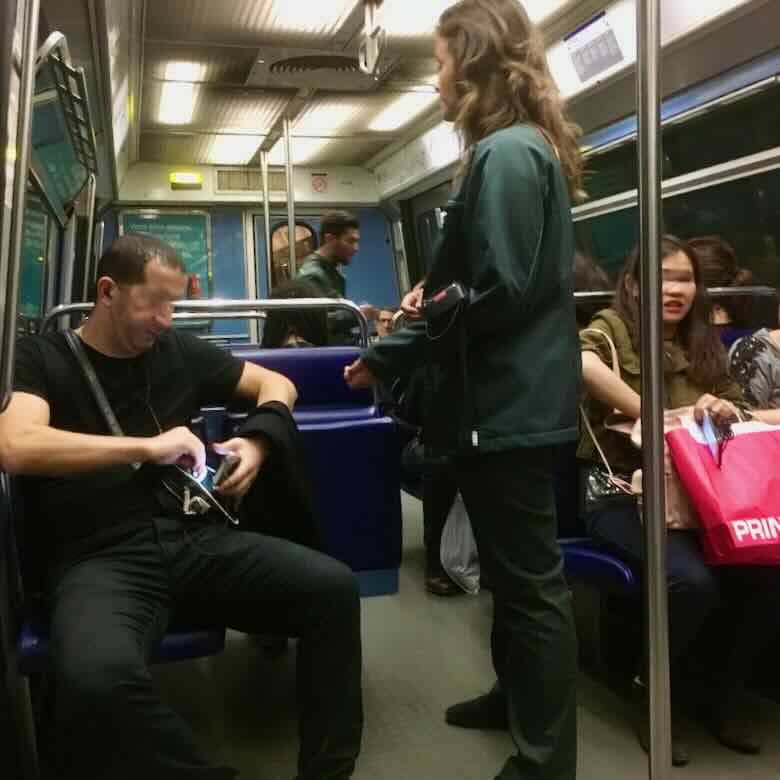 Paris Metro inspectors