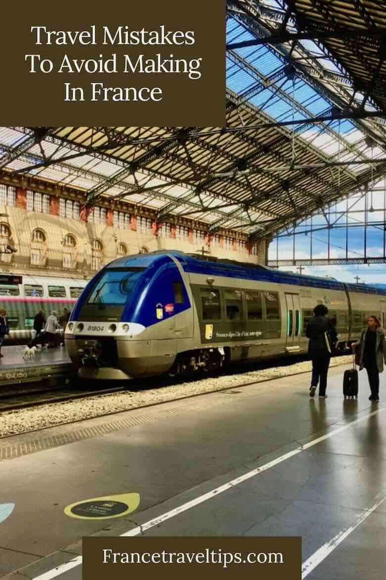 Erreurs de voyage à éviter en France PIN