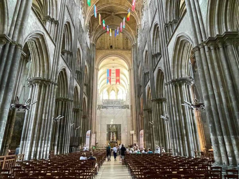 Nave-Cathedrale Notre-Dame de Rouen