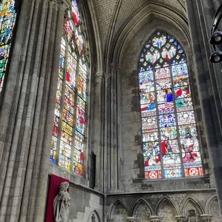 Stained glass-Cathedrale Notre-Dame de Rouen