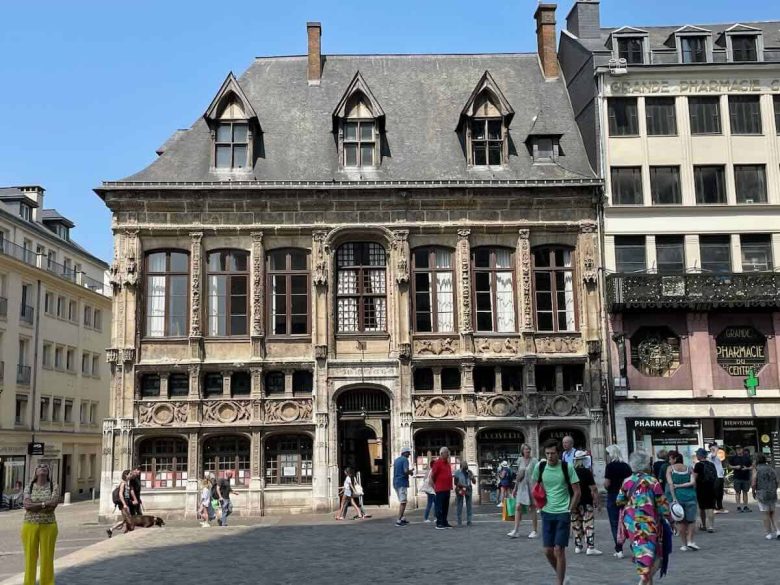 Tourist office opposite Cathedral Notre-Dame de Rouen