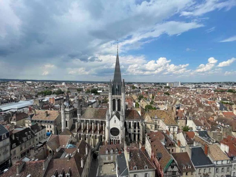 View of Dijon from Tour Philippe Le Bon