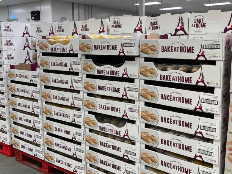 Bake at home baguettes at Costco in France