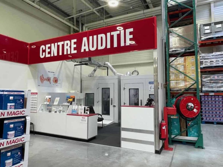 Hearing centre at Costco in France