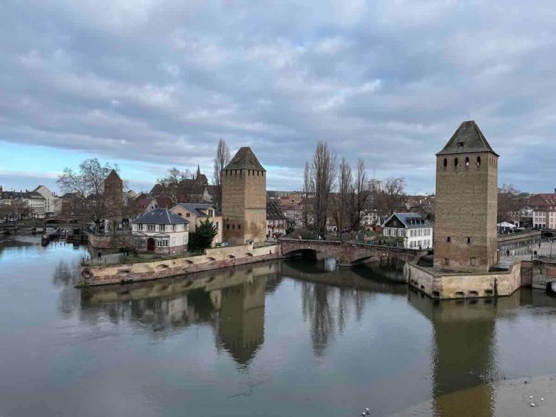 View from Vauban Dam Strasbourg