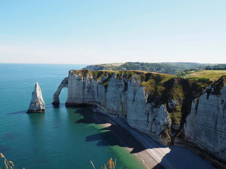 Alabaster cliffs at Etretat