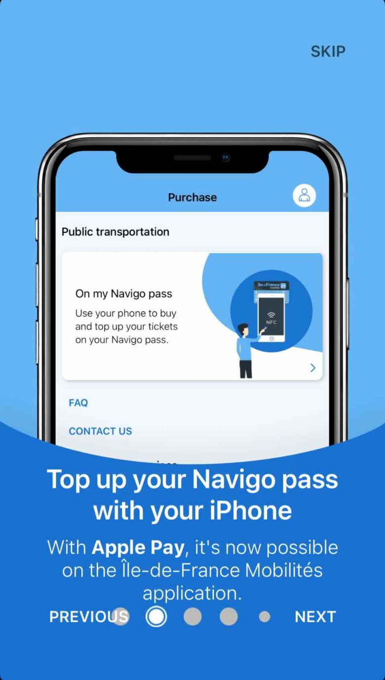 Ile de France Mobilite app