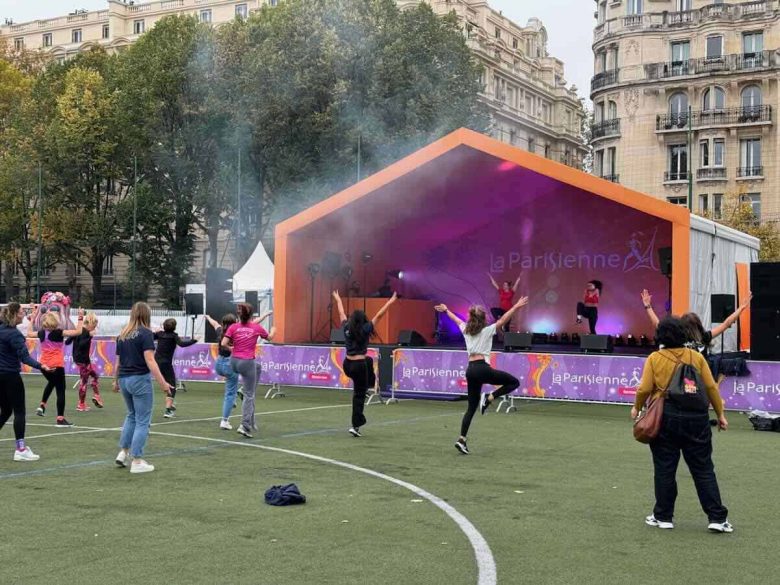 Body attack activity at the La Parisienne village
