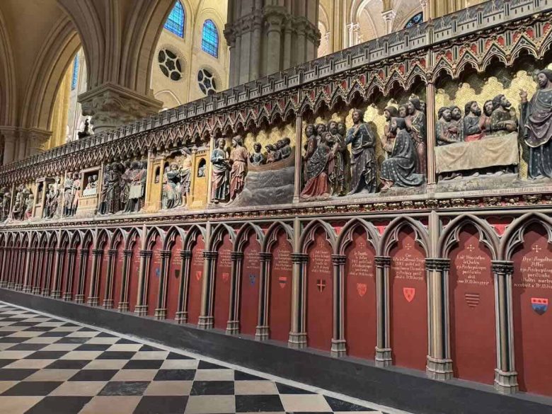 Choir screen enclosure-Notre Dame de Paris