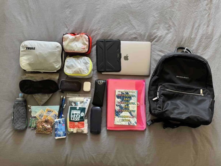 Personal item bag essentials