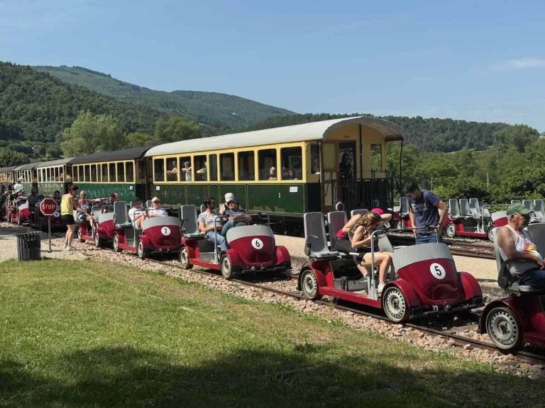 Velorail and Train de l'Ardeche (Feat img)