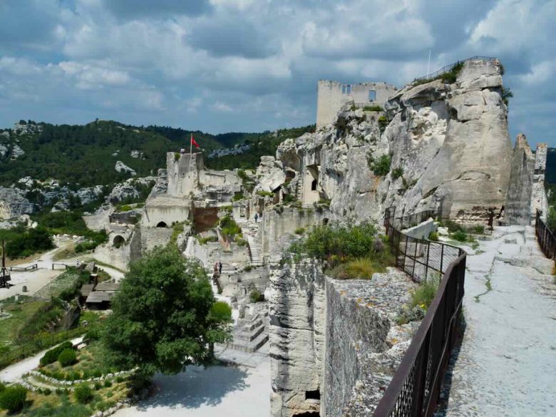 Chateau des Baux-de-Provence ruins